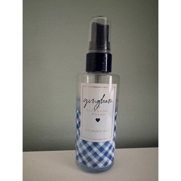 Bath & Body Works Gingham Travel Size Fragrance Mist 3 oz *Read* - Picture 1 of 4